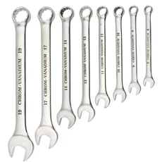 KWB PROFI minősített CrV csillag-villáskulcs klt. (8db-os)