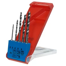 KWB PROFI SILVER STAR HSS hexagon befogású spirálfúró klt. 2-6 mm (5db-os)