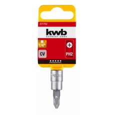 KWB CrV dugófej, PH2, 1/4", 37mm