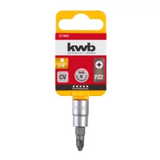 KWB CrV dugófej, PZ2, 1/4", 37mm