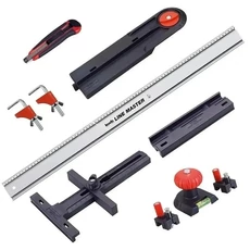 KWB Line Master Profi univerzális vezetőléc készlet, 10db, 800mm