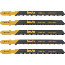 KWB Profi HCS szúrófűrészlap, finom, 100x77mm, 5db