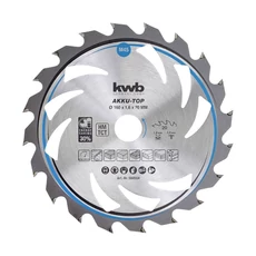 KWB Akku Top Energy Saving 30% TCT extra vékony fűrészlap, 20 fog, 150x20x1mm