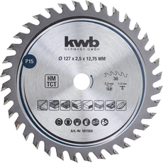 KWB Clean cut körfűrészlap, 190x30mm, 56 fogas