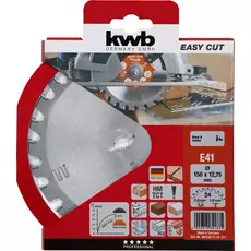 KWB Easy Cut körfűrészlap, 160x16mm, 24 fogas