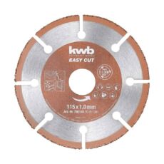KWB Profi Easy Cut TCG volfram-karbid darabolótárcsa, 115x22.23x1mm