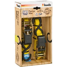 KWB Profi minősített kampós rakományrözítő heveder, poliészter, 25x2500mm, 2db