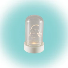 LED-es asztali dísz, hóember