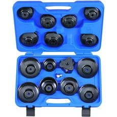 King Tony 16 részes 3/8" meghajtású olajszűrőfogó-fej készlet King Tony 16 részes 3/8" meghajtású olajszűrőfogó-fej készlet