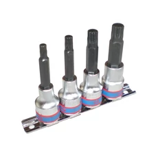 King Tony 4 részes 1/2˝-os spline bitfejkészlet L=80mm King Tony 4 részes 1/2˝-os spline bitfejkészlet L=80mm
