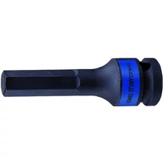 King Tony gépi hex bitfej 1/2" 9mm, L=80 mm