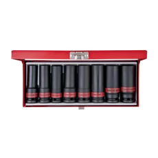 King Tony 1/2˝ gépi hosszú dugókulcs készlet, 8 részes