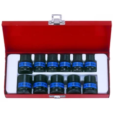 King Tony 11 részes 1/2˝-os gépi dugókulcs készlet 10-21 mm