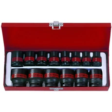 King Tony 1/2" gépi dugókulcs készlet, 14 részes 