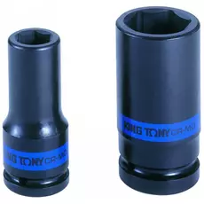 King Tony gépi vékonyfalú dugókulcsfej 3/4˝ 17 mm