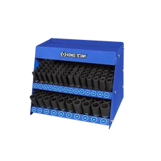 King Tony 1/2" gépi dugókulcs készlet, 166 részes