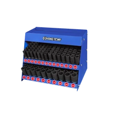 King Tony 1/2" gépi dugókulcs készlet, coll 102 részes