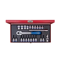 King Tony 24 részes 3/8˝-os kézi dugókulcs készlet 12*