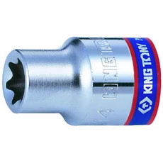 King Tony Torx dugókulcs 1/4˝ 4 mm