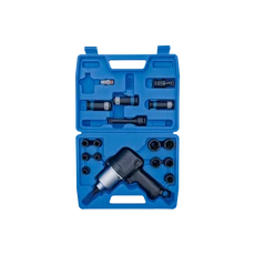 King Tony 1/2&quot; légkulcs készlet, 13 dugókulccsal, 21 részes