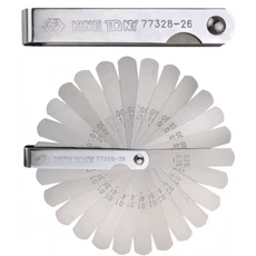 King Tony Hézagmérő 26 pengés, 0,038-0,635 mm & 0,0015"-0,025" King Tony Hézagmérő 26 pengés, 0,038-0,635 mm & 0,0015"-0,025"