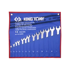 King Tony csillag-villáskulcs készlet, 13 részes 1/4&quot;-1&quot;