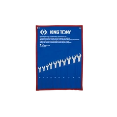 King Tony csillag-villás kulcs készlet, ultrakönnyű, hosszú 10-19mm, 10 részes