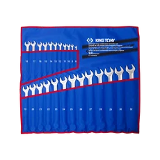  King Tony csillag-villás kulcs készlet, ultrakönnyű, hosszú 6-32mm, 24 részes