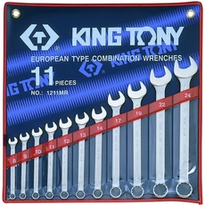 King Tony 11 részes csillag-villáskulcs készlet 8-24 mm