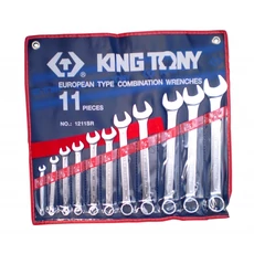 King Tony 11 részes csillag-villáskulcs készlet coll 1/4-15/16˝ 