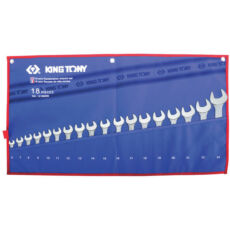 King Tony 18 részes csillag-villáskulcs készlet 6-24 mm