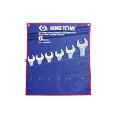 King Tony 6 részes csillag-villáskulcs készlet 34-50 mm
