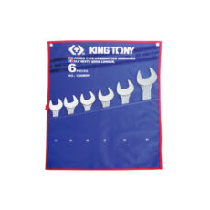 King Tony 6 részes csillag-villáskulcs készlet 34-50 mm