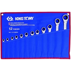 King Tony 12 részes racsnis csillag-villáskulcs készlet 