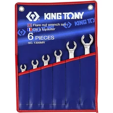 King Tony 6 részes fékcsőkulcs készlet