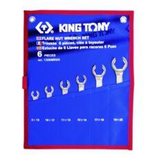King Tony 6 részes fékcsőkulcs készlet 8-22mm