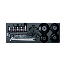 King Tony olajszűrőfogó és 1/2&quot;-os bitkészlet, 13 részes