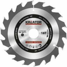 Kreator KRT020402 körfűrészlap 130x20mm, 18 fog + 4db szűkítőgyűrű