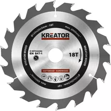 Kreator KRT020406 körfűrészlap 150x20mm, 18 fog + 4db szűkítőgyűrű