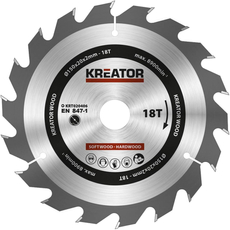 Kreator KRT020406 körfűrészlap 150x20mm, 18 fog + 4db szűkítőgyűrű