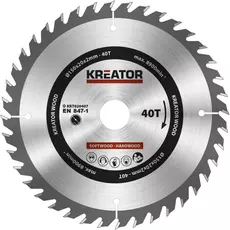 Kreator KRT020407 körfűrészlap 150x20mm, 40 fog + 4db szűkítőgyűrű