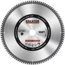 Kreator KRT020431 körfűrészlap 305x30mm, 100 fog + 3db szűkítőgyűrű