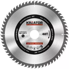 Kreator KRT020423 körfűrészlap 216mm 48 fog