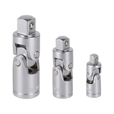 Kreator KRT502100 csuklós adapter készlet 1/4&quot; 3/8&quot; 1/2&quot; 3db-os