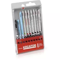 Kreator KRT045090 dekopír fűrészlap készlet U-szár 10db