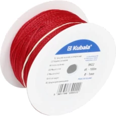 Kubala kőműves zsinór, piros, hossz:50m, átmérő:1,7mm Kubala kőműves zsinór, piros, hossz:50m, átmérő:1,7mm