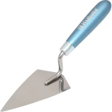 Kubala roszdamentes acél kőmüves kanál, hegyes, 80x140mm