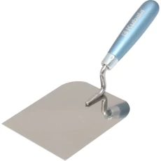 Kubala roszdamentes acél burkoló kanál fa nyéllel, 120mm