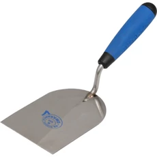 Kubala roszdamentes acél kőműves kanál műanyag nyéllel, G-5, 100mm