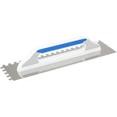 Kubala rozsdamentes glettvas, G-2, fogazott, 8x8mm, 130x480mm